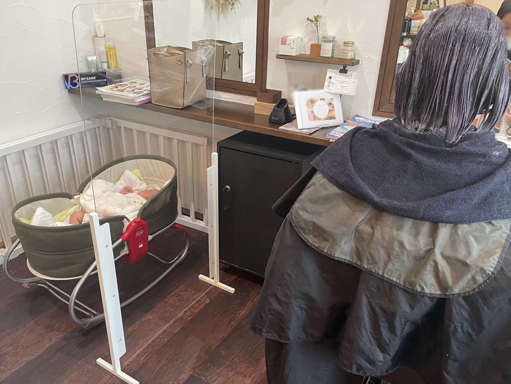 赤ちゃんとも安心して通える美容室|岡山市中区　美容室gram